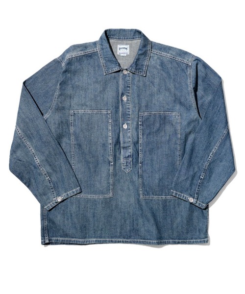 HOUSTON（ヒューストン） シャツ USA COTTON DENIM PULLOVER SHIRT USA