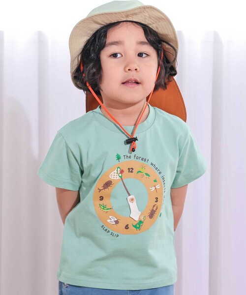 ぷ〜さんさま専用商品　新品　フランシュリッペ Tシャツ２枚 SLAP SLIP（スラップスリップ） tシャツ はたらくくるま＆昆虫時計天竺
