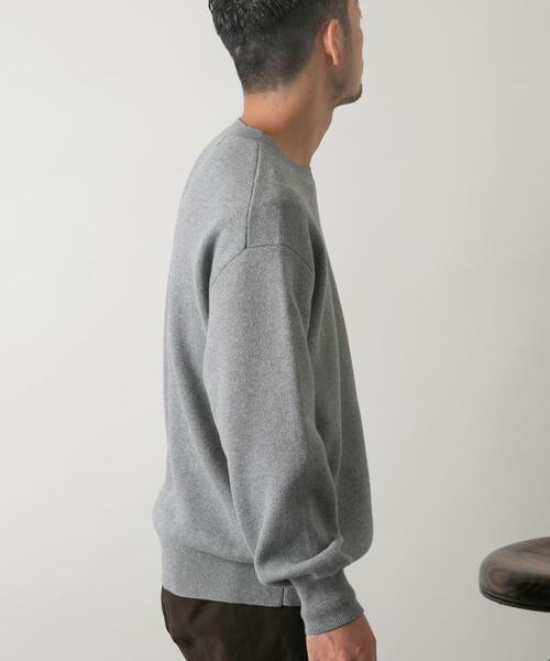 「URBAN RESEARCH ROSSO MEN」 長袖ニット MEDIUM ブルー メンズ_画像5