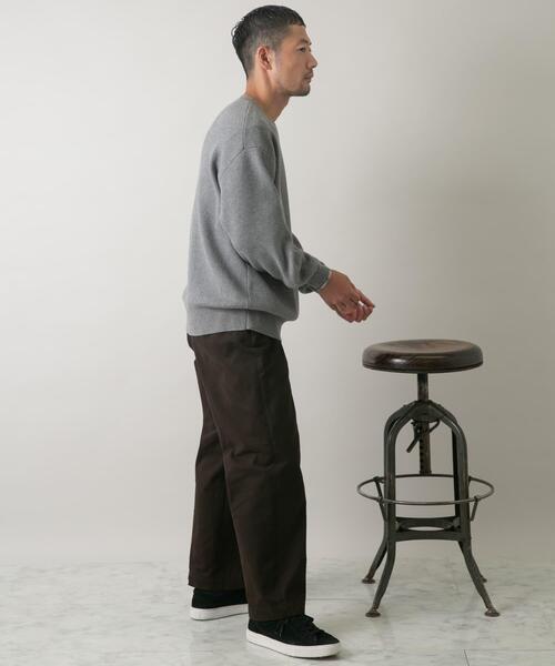 「URBAN RESEARCH ROSSO MEN」 長袖ニット MEDIUM ブルー メンズ_画像9