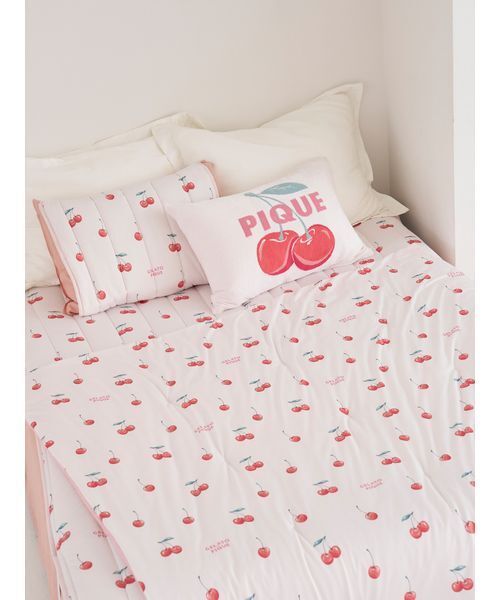 gelato pique Sleep ベッド 寝具 「Sleep」「接触冷感」フルーツ柄敷き