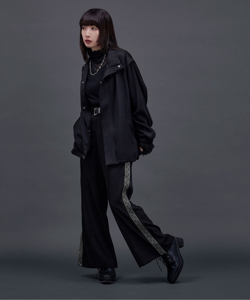 「Ellno Loset」 パンツ MEDIUM ブラック メンズ_画像5