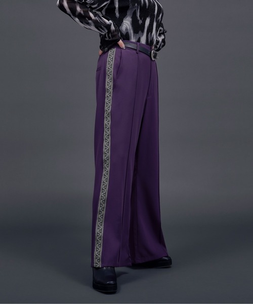 「Ellno Loset」 パンツ MEDIUM ブラック メンズ_画像9