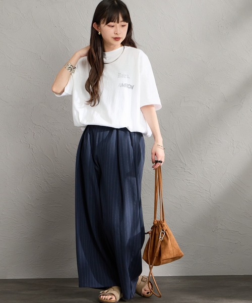 AMERICANA（アメリカーナ） tシャツ 半袖 バックプリントTシャツ
