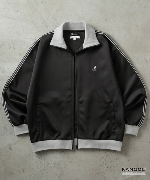 「KANGOL」 ブルゾン「Anchor Smithコラボ」 L ネイビー メンズ_画像3