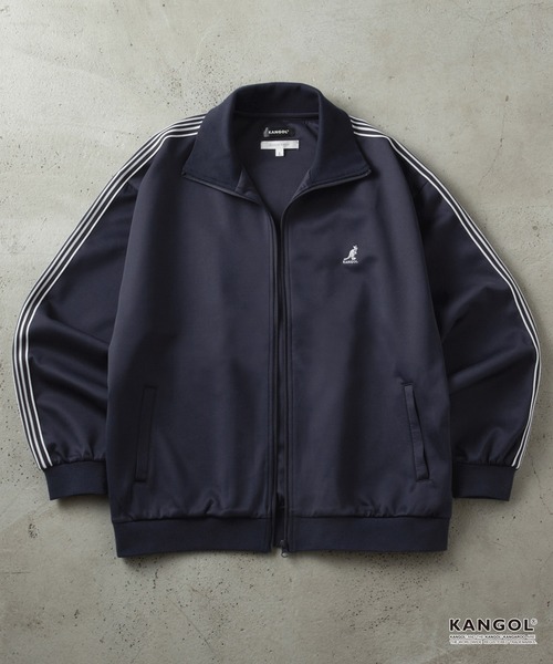 「KANGOL」 ブルゾン「Anchor Smithコラボ」 L ネイビー メンズ_画像6