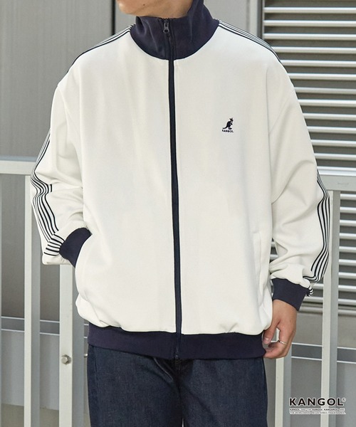 「KANGOL」 ブルゾン「Anchor Smithコラボ」 L ネイビー メンズ_画像7
