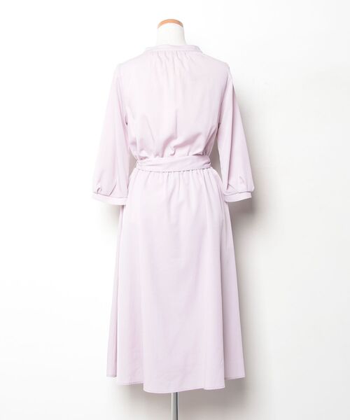 「Debut de Fiore」 7分袖ワンピース 36 ピンク レディース_画像2