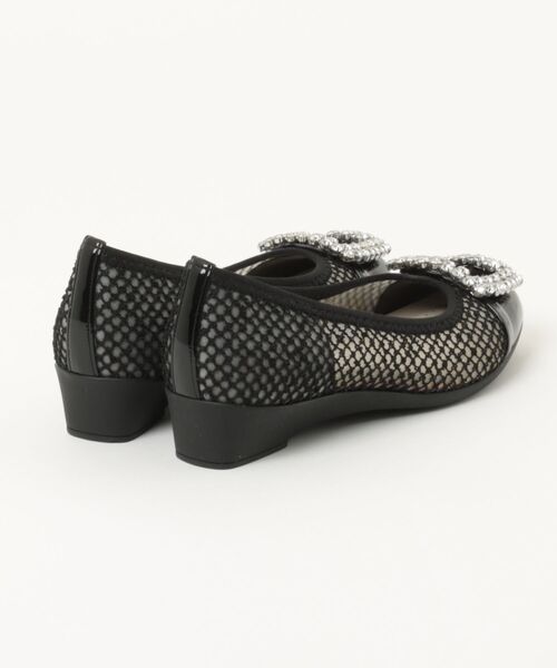 パンプス 「Bridget Birkin Walk」ビジューモチーフメッシュパンプス (55223B)_3