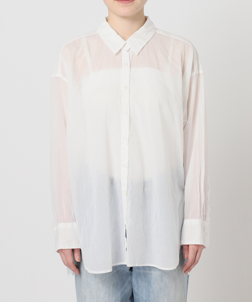 plage（プラージュ） ブラウス シャツ 「追加」fluffy sheer シャツ 2