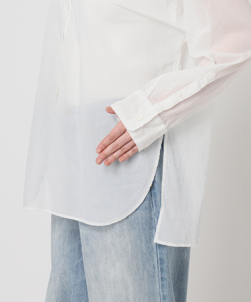 plage（プラージュ） ブラウス シャツ 「追加」fluffy sheer シャツ 2