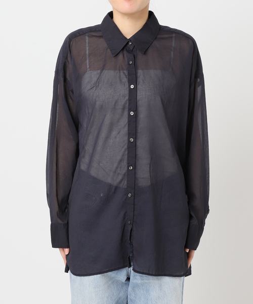 plage（プラージュ） ブラウス シャツ 「追加」fluffy sheer シャツ 2