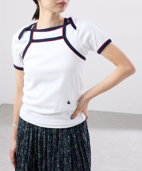 tシャツ Girls Department Club DOUBLE BIND TEE Tシャツ GDC26A-002 レディースの画像
