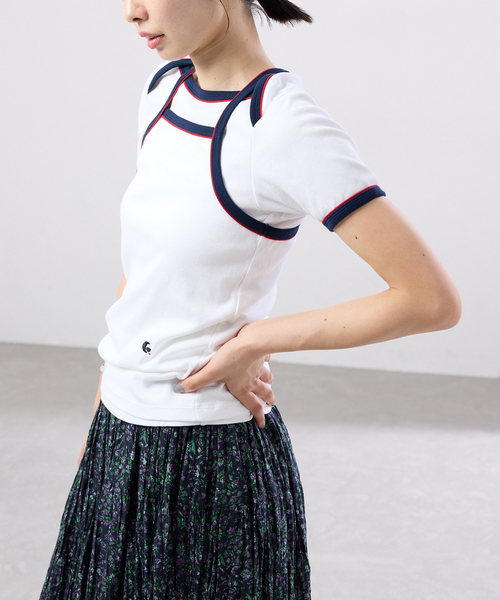 tシャツ Girls Department Club DOUBLE BIND TEE Tシャツ GDC26A-002 レディースの画像