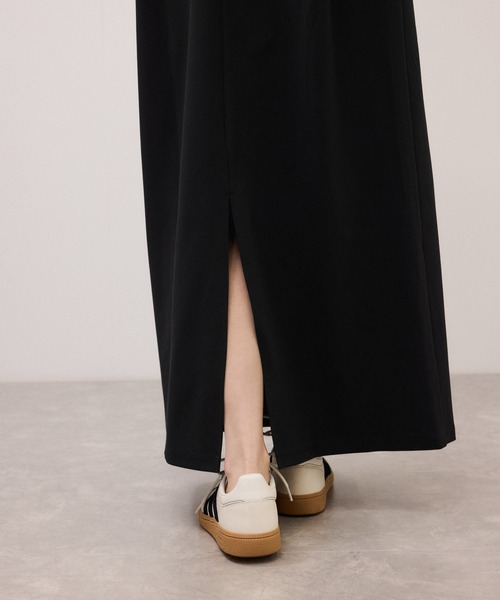 アダムエロペ　ノースリーブカットワンピース/接触冷感/UVカット　38サイズ ADAM ET ROPE'（アダムエロペ） ワンピース 「サステナブル