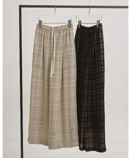 TODAYFUL トゥデイフル todayful パンツ Check Jacquard Pants