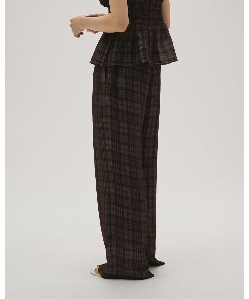 TODAYFUL トゥデイフル todayful パンツ Check Jacquard Pants