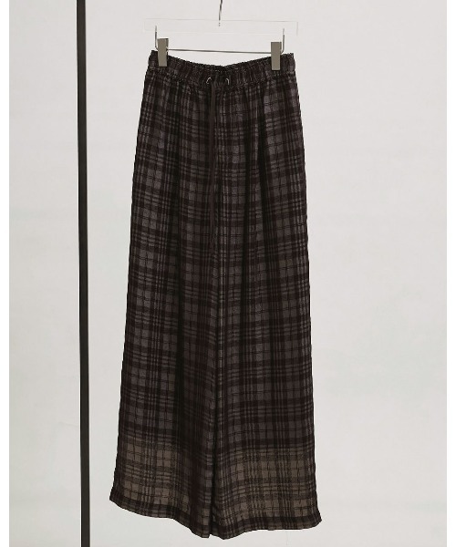 TODAYFUL トゥデイフル todayful パンツ Check Jacquard Pants