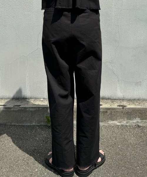 「ISOOK」 セットアップ MEDIUM ブラック レディース_画像8