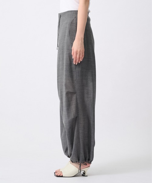 ワイドパンツ カーゴパンツ 「ATON/エイトン」SNOW CAMO PANTS/スノー