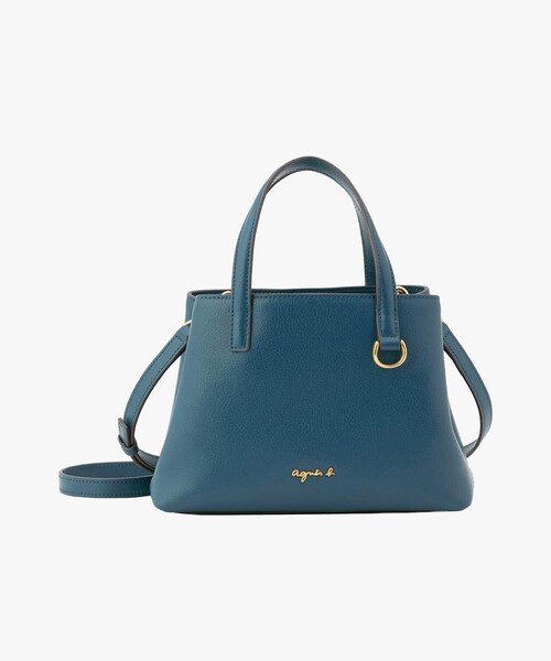 agnes b.（アニエスベー） トートバッグ 小さめ レザー 2way スモール