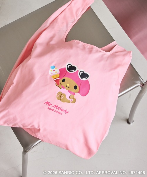 エコバッグ 「サンリオキャラクターズ×ROPE' PICNIC」折りたたみ