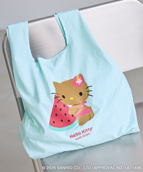 エコバッグ 「サンリオキャラクターズ×ROPE' PICNIC」折りたたみ