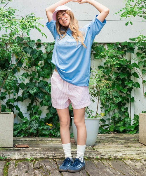 yifat finkelshtein ワイドショートパンツ anap mimpi（アナップミンピ） ワイドパンツ パンツ ダブル ウエスト
