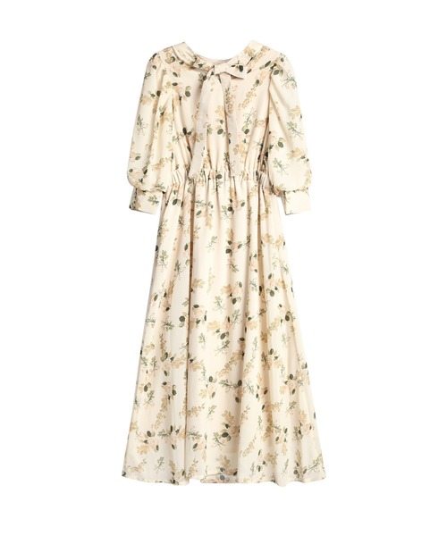 「DRESS PLUS」 半袖ワンピース S ピンク レディース_画像3