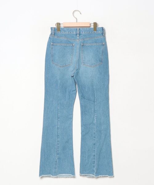 「SERGE de bleu」 ブーツカットデニムパンツ 25 ブルー レディース_画像2