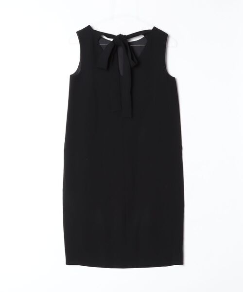 値下げ⭐︎ドレステリア　ノースリーブワンピース DRESSTERIOR（ドレステリア） ノースリーブワンピース 36 ブラック