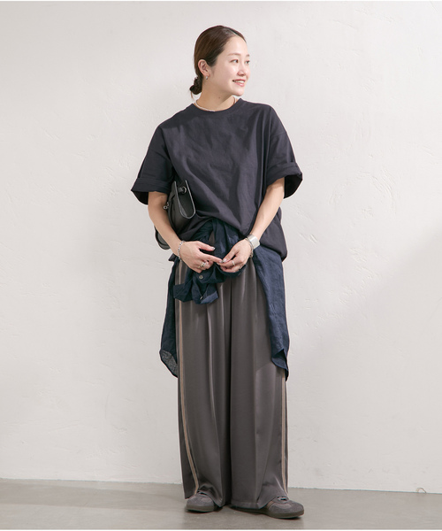 「JOURNAL STANDARD」 半袖Tシャツ FREE レッド レディース_画像2