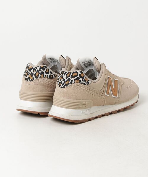 「New Balance」 モカシンシューズ 23.5cm ベージュ レディース_画像2