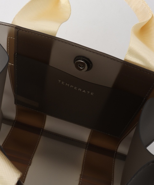 「TEMPERATE」 ハンドバッグ FREE グレー レディース_画像7