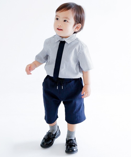 超特価得価 シャツ ブラウス シアサッカー ネクタイ風 半袖シャツ SUCKER H/S KNIT TIE SHIRT クールマックス/開け閉め容易なドット釦 [ ZOZOTOWN PayPayモール店 - 通販 - PayPayモール 高品質低価