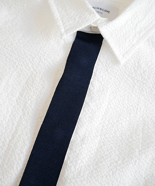 超特価得価 シャツ ブラウス シアサッカー ネクタイ風 半袖シャツ SUCKER H/S KNIT TIE SHIRT クールマックス/開け閉め容易なドット釦 [ ZOZOTOWN PayPayモール店 - 通販 - PayPayモール 高品質低価