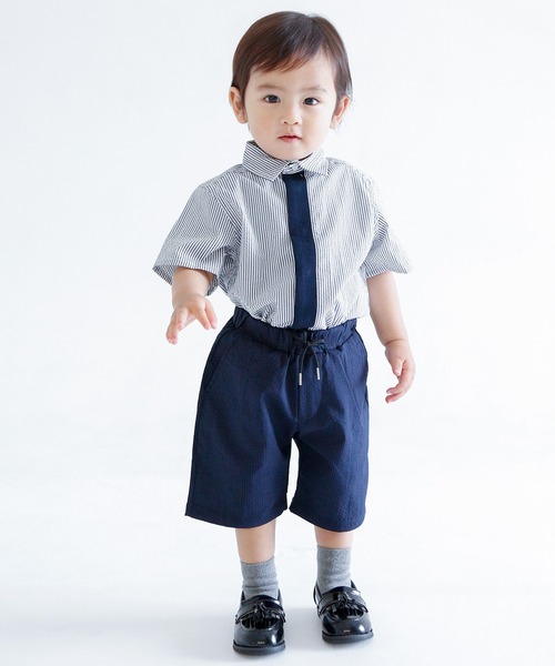 超特価得価 シャツ ブラウス シアサッカー ネクタイ風 半袖シャツ SUCKER H/S KNIT TIE SHIRT クールマックス/開け閉め容易なドット釦 [ ZOZOTOWN PayPayモール店 - 通販 - PayPayモール 高品質低価