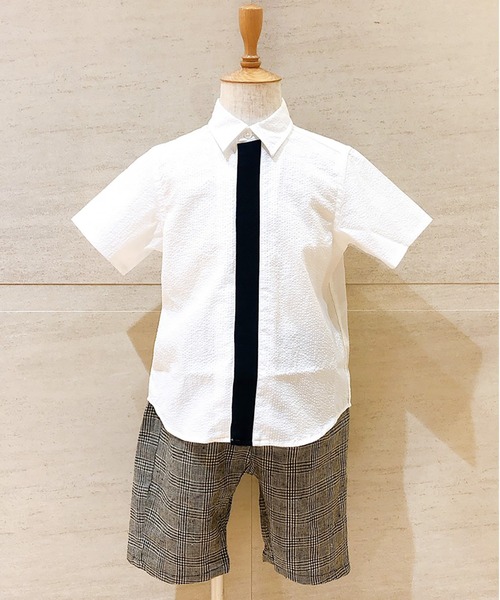 超特価得価 シャツ ブラウス シアサッカー ネクタイ風 半袖シャツ SUCKER H/S KNIT TIE SHIRT クールマックス/開け閉め容易なドット釦 [ ZOZOTOWN PayPayモール店 - 通販 - PayPayモール 高品質低価