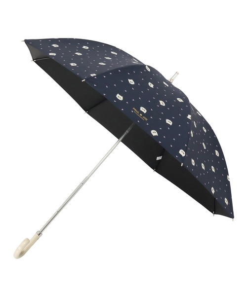 新品未使用♡　PAUL & JOE　晴雨兼用　傘　日傘 軽量】PAUL & JOE 晴雨兼用日傘 長傘 ワンポイントヌネット 一級