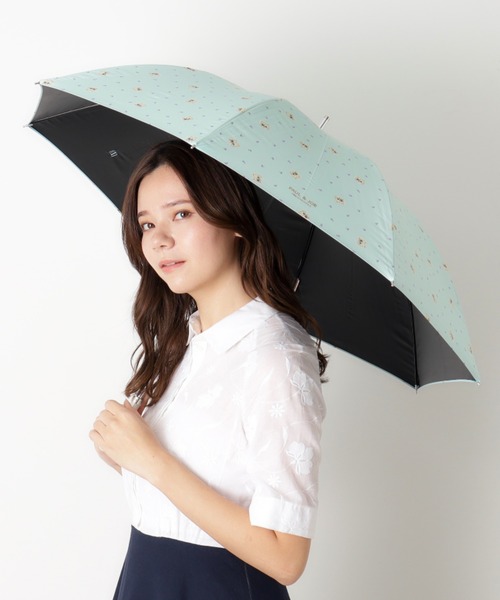 新品未使用♡　PAUL & JOE　晴雨兼用　傘　日傘 軽量】PAUL & JOE 晴雨兼用日傘 長傘 ワンポイントヌネット 一級