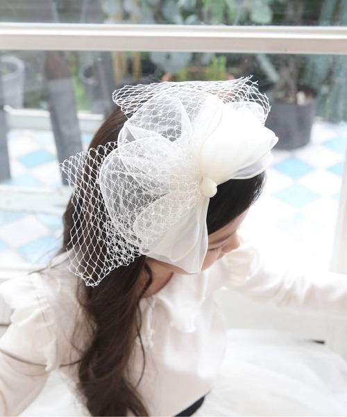 タグ付き新品　Romantic ブリム付きカチューシャ　サックス　ヘッドドレス タグ付き新品 Romantic ブリム付きカチューシャ サックス ヘッド