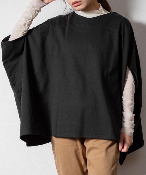 tシャツ atONE 裏毛リラックスプルオーバー レディース