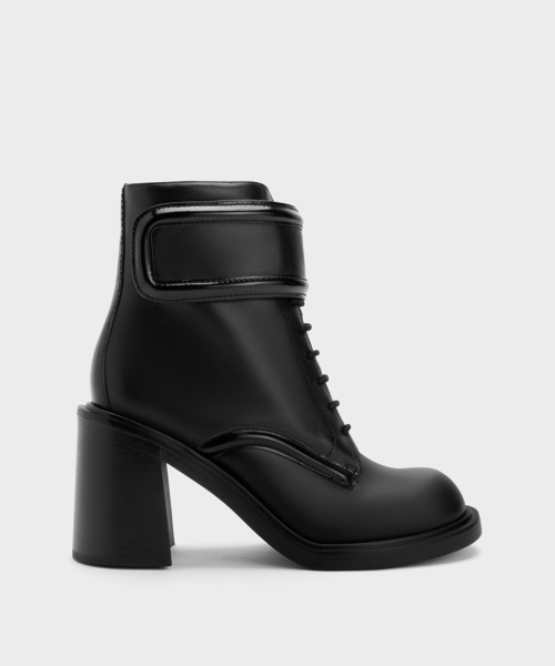 ロザリーレザーアンクルブーツ CHARLES ＆ KEITH ブーツ Rosalie ロザリー レザーアンクル