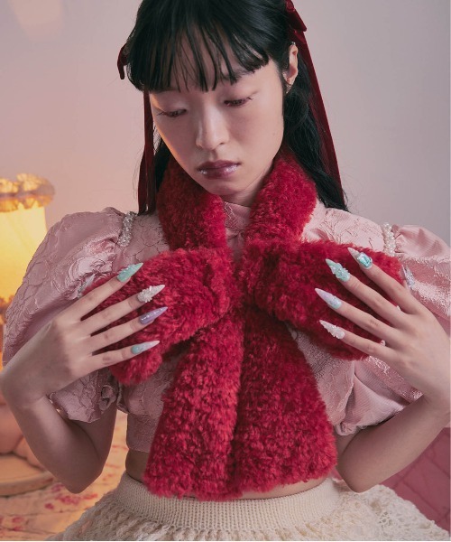 CHANEL ノベルティ ストール 大判 マフラー カメリアリボン付き カメリア CHANEL(シャネル) 雑貨・小物(レディース) - ブランド通販のBUYMA