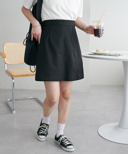 Discoat（ディスコート） パンツ 「WEB限定」レイヤードスカパン