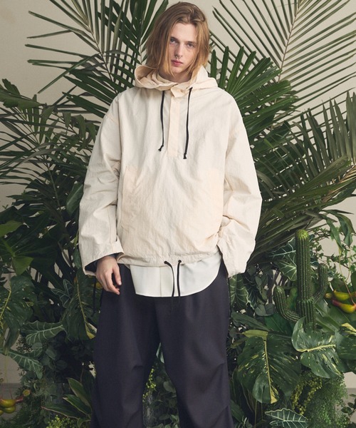 MAISON SPECIAL（メゾンスペシャル） パーカー 「UNISEX」Washed Nylon