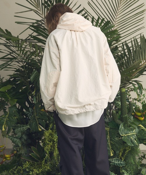 MAISON SPECIAL（メゾンスペシャル） パーカー 「UNISEX」Washed Nylon
