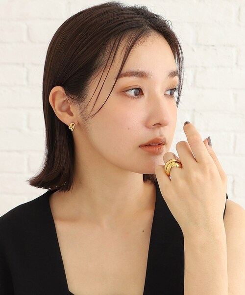 指輪 リング シルバー ボリュームリング ドームトリプル リング GP レディースの画像