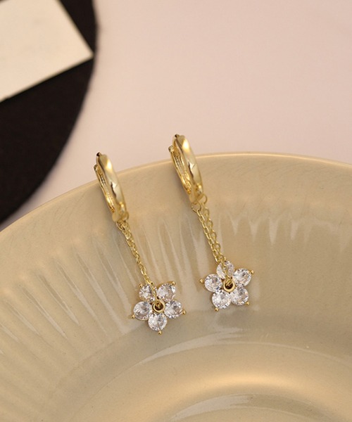ピアス　No.5172 NO WAY ピアス フラワーモチーフデザインピアス/ペア(RZ