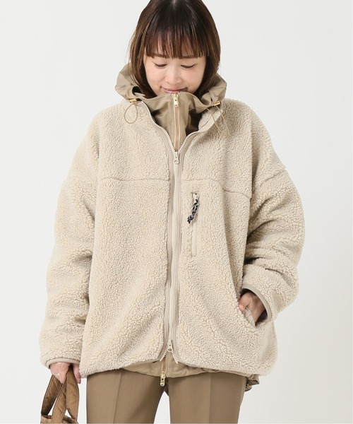 Deuxieme Classe」 ジップアップブルゾン FREE ベージュ レディース 